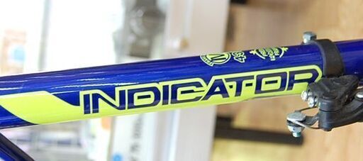 自転車 インディケーター-F 26インチ マウンテンバイク 21段変速 前サスペンション Vブレーキ スポーティーブルー INDICA