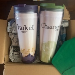 スタバタンブラー&グラスセットの画像