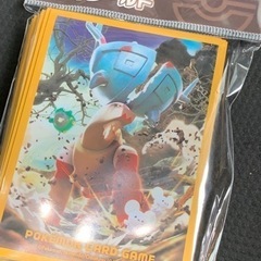 練馬区◯　スリーブ　ポケカ　ポケモンカードゲーム デッキシールド ディンルー　クレイバースト　ポケットモンスターの画像