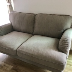 【お取引き中】IKEA ストックスンド2人掛けソファーの画像