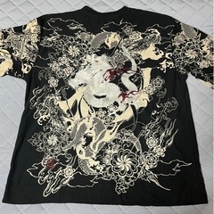 ⭐︎値下げ⭐︎《和柄》七分袖Tシャツの画像