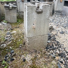 【一部引取り完了】※再出品あり　ウッドデッキ等の支柱用　ブロック　コンクリートの画像