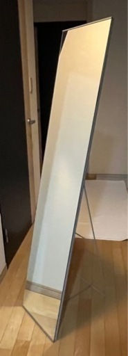 ノンフレームスタンドミラー