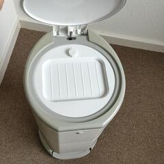 【日本育児】Color Korbell おむつポット（おむつ用ゴミ箱）の画像