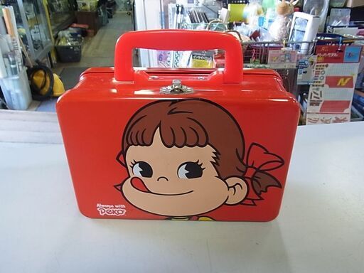 不二家ペコちゃん 昭和 非売品 激レア 三段収納缶 不二家ペコちゃん