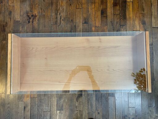 【美品】unico / ガラステーブル