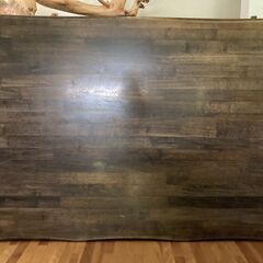RUSTIC　Karumoku　ダイニングテーブル　木製　カントリー調　アンティークの画像