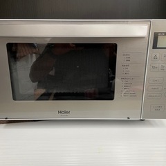 受付終了【美品】Haier ハイアール　電子レンジ　2021年製...