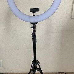 撮影用ライト　LED照明　LEDリングライト　スマホの画像