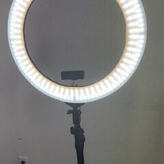 撮影用ライト　LED照明　LEDリングライト　スマホの画像