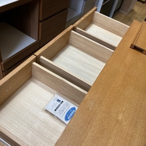 1/21値下げ?無垢材?旭川家具 3面レンジボード アーリタイムス 