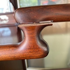 茶箪笥 飾り棚 和家具 黒檀 煎茶道具 飾棚 茶棚 収納 茶室 唐木 紫檀の画像