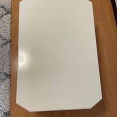 白　ローテーブル　折りたたみの画像