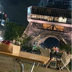 ☆夜、芝生の上で雑談☆