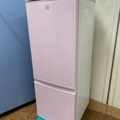 I533 🌈 かわいいピンクカラー♪ SHARP 冷蔵庫 (167L) ⭐ 動作確認済 ⭐ クリーニング済