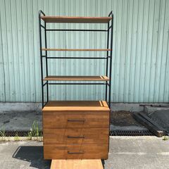 宇都宮でオシャレな家具を探すなら『オトワリバース！』②チェストラック ニトリ ブラウン 収納家具 リビング家具 中古品