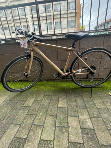 リサイクルショップどりーむ荒田店　No806 エコNo16633T 自転車　クロスバイク　２８インチ　クライスラー　専用LEDオートライト付き♪　軽量フレーム