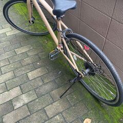 リサイクルショップどりーむ荒田店　No806 エコNo16633T 自転車　クロスバイク　２８インチ　クライスラー　専用LEDオートライト付き♪　軽量フレームの画像