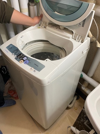 5kg 洗濯機(日立　NW-5HR)
