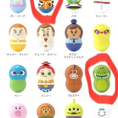 【未使用】クーナッツ　トイストーリー　ウッディ＆レックス　1つ1...