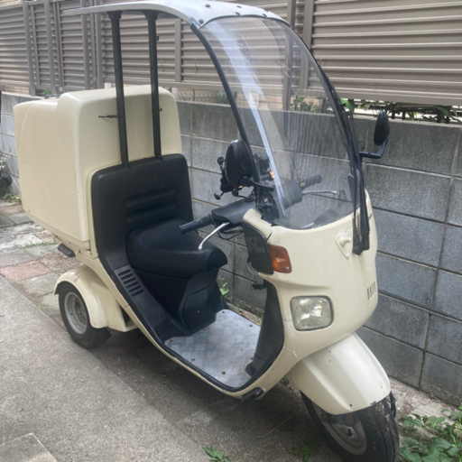 【ジャンク】東京都内 自賠責&23年式グリップヒーター付き ジャイロキャノピー ミニカー登録 ホンダ 三輪 キャノピー