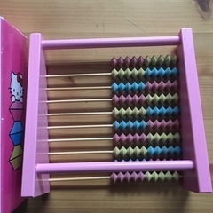 100玉そろばん　キティちゃんの画像