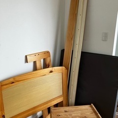ニトリ_シングルベッド(きれい!)