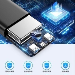 【新品未使用】【40000mAh大容量& 22.5W対応】大容量モバイルバッテリー 急速充電 3台同時充電 LCD残量表示 Type-C入出力兼用/PD20W/SCP22.5W対応/QC3.0対応 PSE技術基準適合 iPad / iPhone/Android各種スマホ対応 指紋防止 スマホ充電器 携帯充電器 持ち運び便利 最大3A出力 2USB出力ポート 多重安全保護機能 安心使用 旅行/出張/緊急災害/アウトドア/キャンプ/停電対策 取扱説明書 の画像