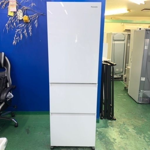 ⭐️Panasonic⭐️冷凍冷蔵庫　2021年365L自動製氷美品　大阪市近郊配送無料