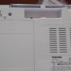 TOSHIBA CDラジオの画像