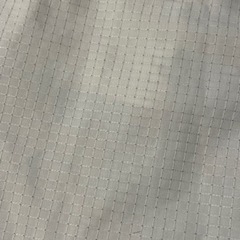 ワイシャツ 白ベース チェック折りデザイン ①の画像