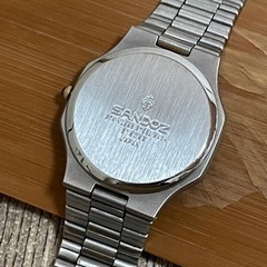 [希少:ヴィンテージ:美品/稼働品]SANDOZ サンドス オクタゴン/コンビカラー/腕時計の画像