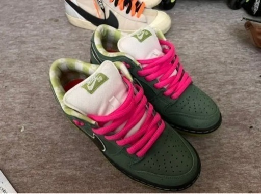 車のパーツ nike dunk low Green lobster 26.0