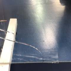 大型鏡　左下にヒビ有りの画像