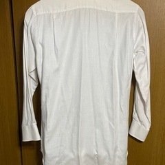 ワイシャツ 白ベース 長袖 ⑥の画像