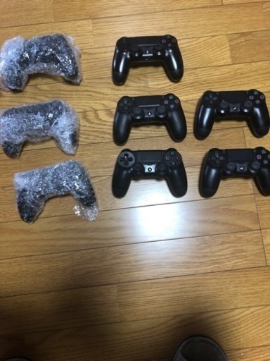 ps4 コントローラー　ジャンク品　純正7個　互換性1個