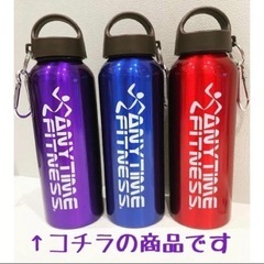 【決まりました】エニタイムフィットネス　ステンレスボトル