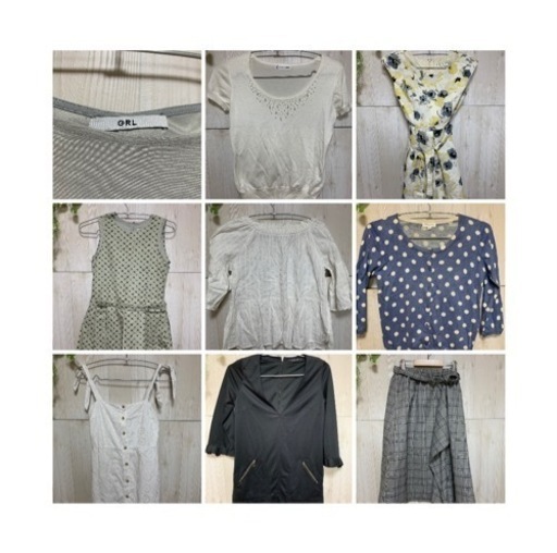 中古服　レディース&メンズ&子供服　夏冬120着 転売目的での購入⚪︎