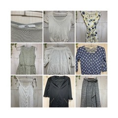 中古服　レディース&メンズ&子供服　夏冬120着 転売目的での購入⚪︎