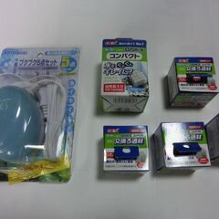 ★ブクブクセット★、未使用保管品（エアー本体、交換ろ過材、水中フ...