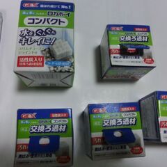 ★ブクブクセット★、未使用保管品（エアー本体、交換ろ過材、水中フィルター）箱入り。★お手数おかけしたします、プロフィール必読ですの画像