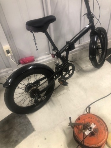 車庫保管、極上　折りたたみ自転車