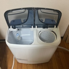 【受け渡し者決定済】二槽式洗濯機