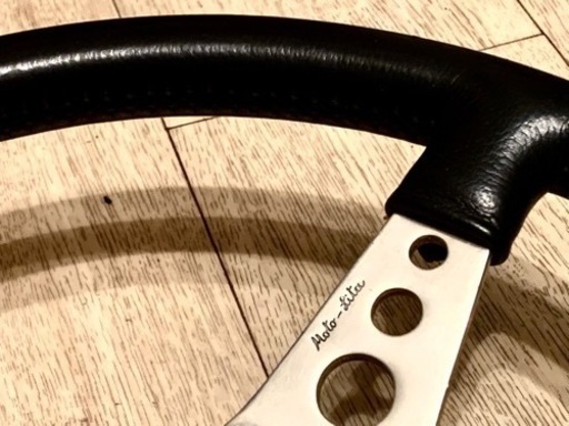 ???????Moto-Lita 本革ハンドル made in England ミニクーパー他用