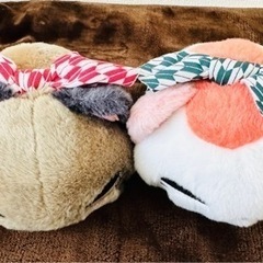 こねむネコ　風呂敷　2個セットの画像