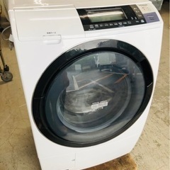 福岡市内配送設置無料日立 HITACHI BD-S8700L-W [ビッグドラムスリム ななめ型ドラム式洗濯乾燥機（10.0kg） 左開き 自動お掃除搭載 ピュアホワイト]