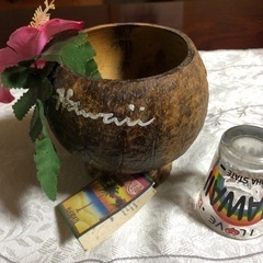 ハワイのお土産　ココナッツ　ショットグラスの画像