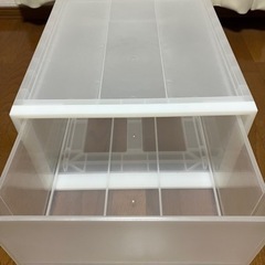 無印 ポリプロピレン収納ケース 引出し式・大