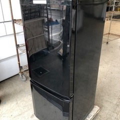 福岡市内配送無料　三菱電機 MITSUBISHI ELECTRIC MR-P15Y-B [冷蔵庫 Pシリーズ （146L・右開き） サファイアブラック]