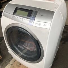 市内配送設置可能　日立 HITACHI BD-V9700L-N [ビッグドラム ななめ型ドラム式洗濯乾燥機（10.0kg） 左開き 自動お掃除搭載 シャンパン]